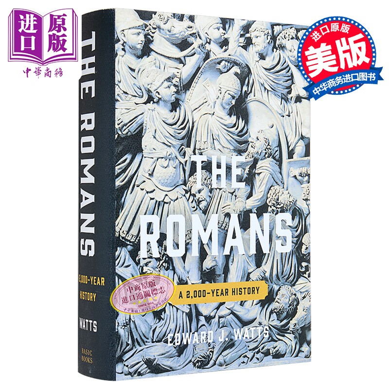 罗马 古罗马 两千年历史 The Romans&nbsp;A 2000-Year History 英文原版 Edward J Watts【中商原版】