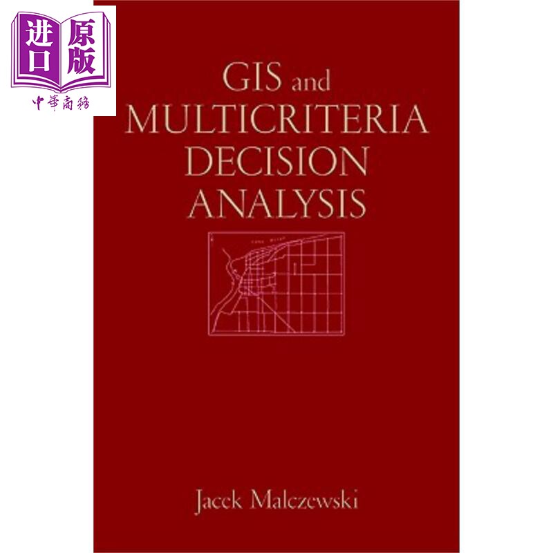 现货 地理信息系统与多准则决策分析 Gis And Multicriteria Decision Anal【中商原版】
