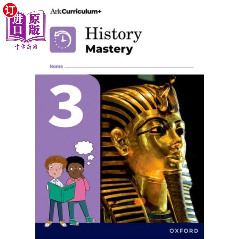 海外直订History Mastery: History Mastery Pupil Workbook ... 历史精通:历史精通小学生练习册3本，每包30本