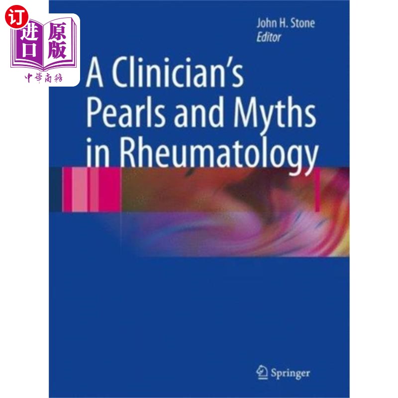 海外直订医药图书Clinician's Pearls & Myths in Rheumatology 风湿病学临床医师的珍珠与神话