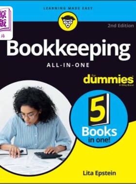 海外直订Bookkeeping All-In-One for Dummies 傻瓜一机记账