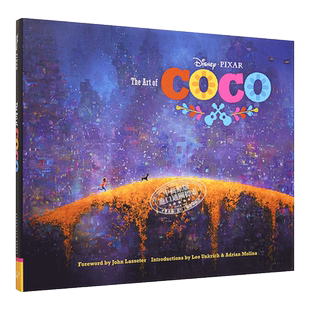 寻梦环游记设定集 英文原版 The Art of Coco 寻梦环游记周边 寻梦环游记艺术画册寻梦环游记书 可搭 疯狂动物城2周边疯狂动物城书
