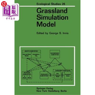 海外直订Grassland Simulation Model 草地模拟模型