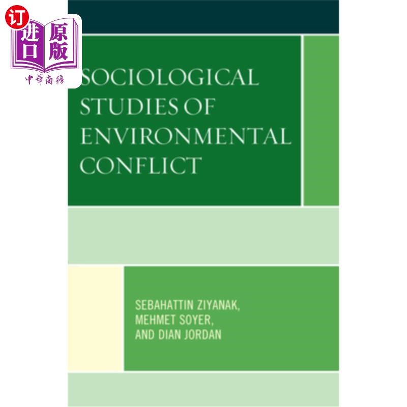 海外直订sociological studies of environmental conflict 环境冲突