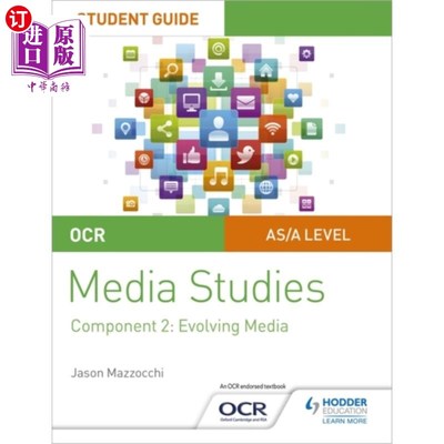 海外直订OCR A Level Media Studies Student Guide 2: Evolv... OCR A级媒体研究学生指南2:不断发展的媒体