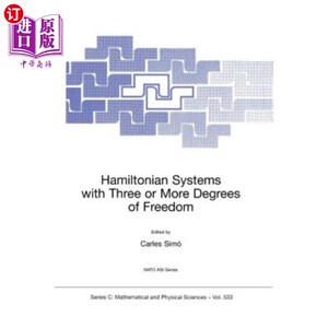 海外直订Hamiltonian Systems with Three or More Degrees of Freedom 具有三个或更多自由度的哈密顿系统