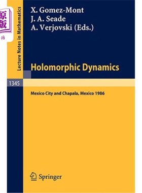 海外直订Holomorphic Dynamics: Proceedings of the Second International Colloquium on Dyna Holomorphi