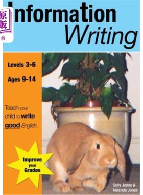 海外直订Information Writing (9-14 years): Teach Your Child To Write Good English 信息写作（9-14岁）：教你的孩子写好