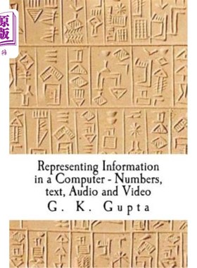 海外直订Representing Information in a Computer: Numbers, Text, Audio and Video 在计算机中表示信息：数字、文本、音频