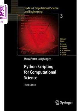海外直订Python Scripting for Computational Science 计算科学的Python脚本