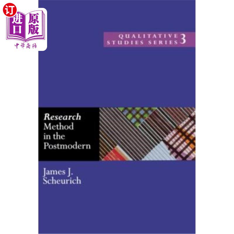海外直订Research Method in the Postmodern 后现代研究方法