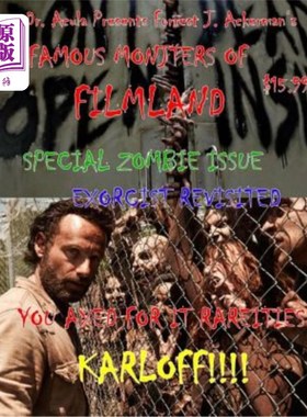 海外直订Dr. Acula Presents Forrest J. Ackerman's Famous Monsters of Filmland 阿库拉博士介绍福雷斯特·j·阿克曼的电影