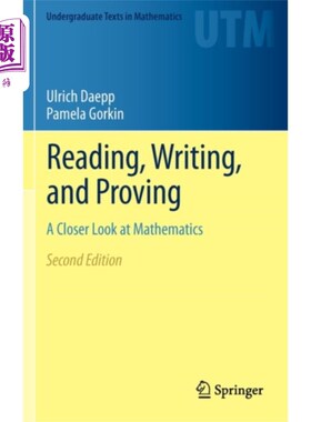 海外直订Reading, Writing, and Proving 阅读，写作和证明