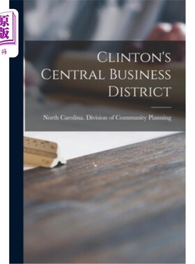 海外直订Clinton's Central Business District 克林顿的中央商业区