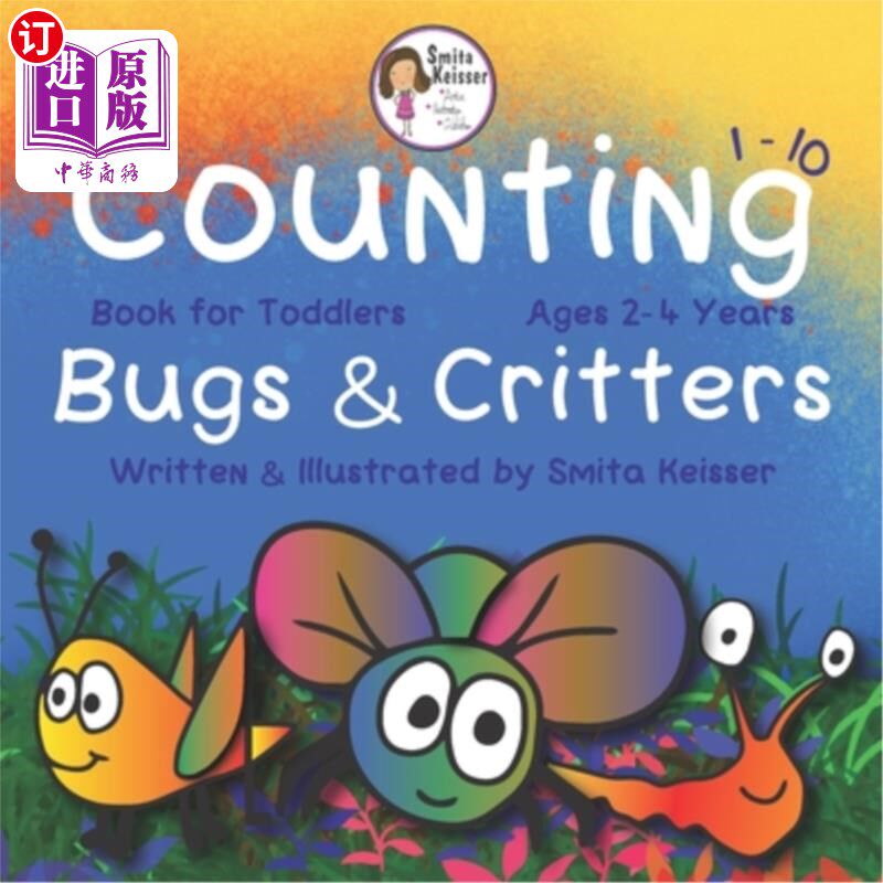 海外直订Counting Bugs & Critters 计数bug和小动物