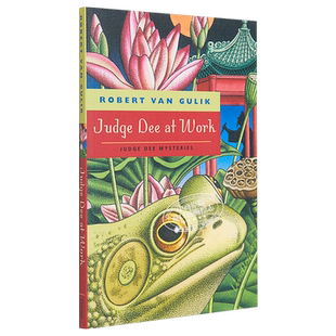 预售 高罗佩 狄仁杰断案传奇之迪法官在工作 八个中国侦探故事 英文原版 Judge Dee at Work Robert Hans van Gulik【中商原版】