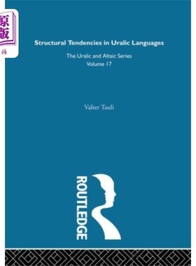 海外直订Structural Tendencies in Uralic Languages 乌拉尔语的结构倾向