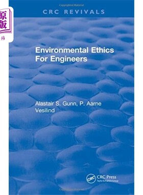 海外直订Environmental Ethics For Engineers 工程师环境伦理