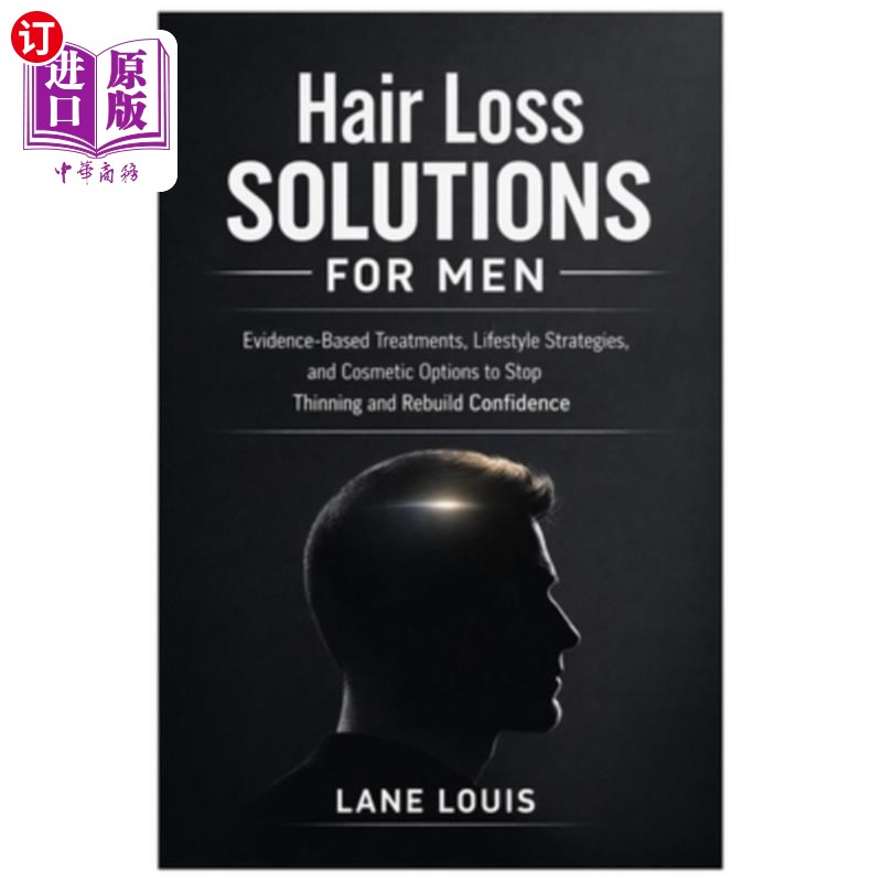 海外直订医药图书Hair Loss Solutions for Men: Evidence-Based Treatments, Lifestyle Strategies, an 男性脱发解决方案: