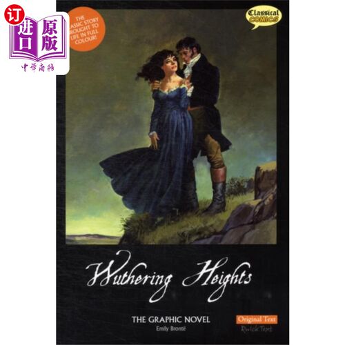 海外直订Wuthering Heights the Graphic Novel Original Text 《呼啸山庄》图画小说原文