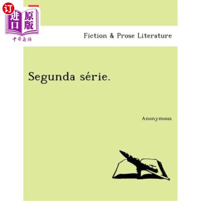 海外直订Segunda Se Rie. Segunda Se Rie。