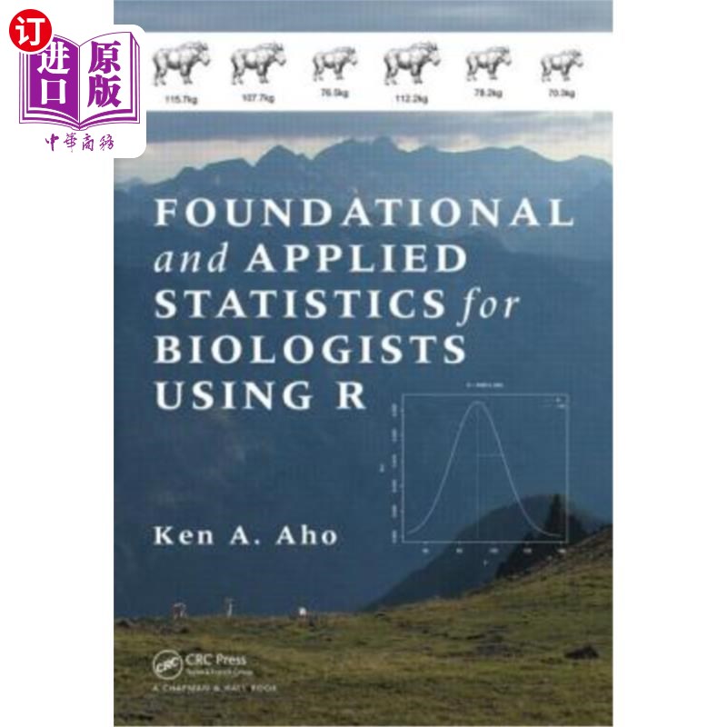 海外直订Foundational and Applied Statistics for Biologists Using R 使用R的生物学家的基础和应用统计学