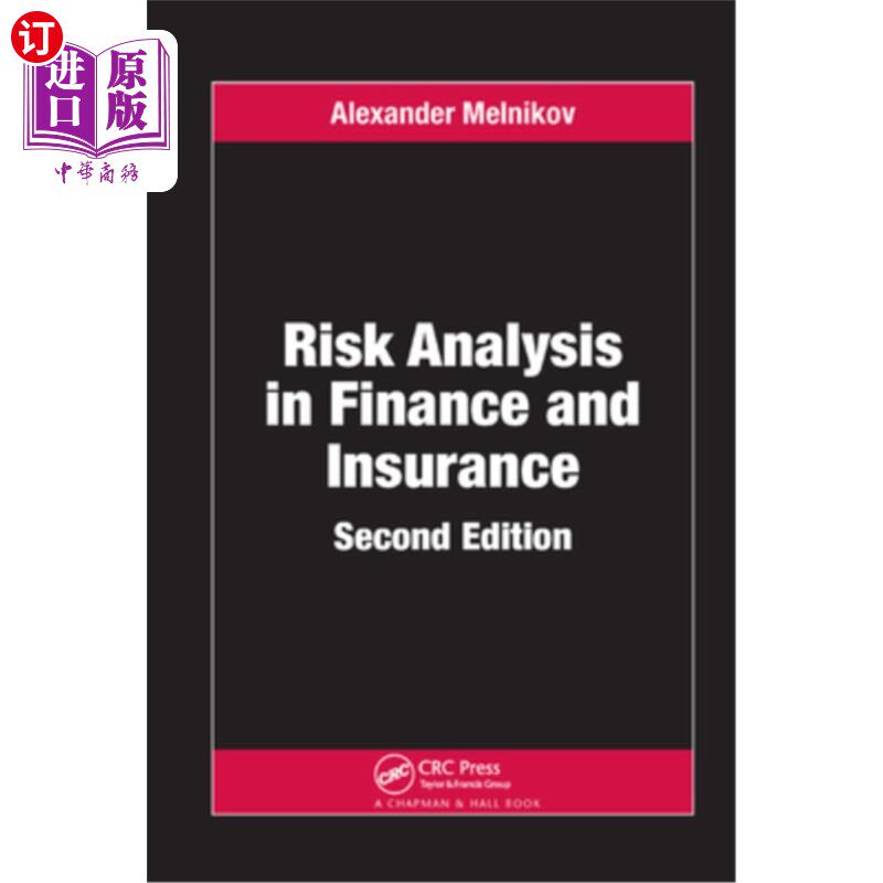 海外直订Risk Analysis in Finance and Insurance 金融和保险中的风险分析