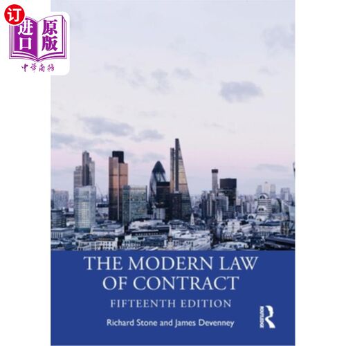 海外直订The Modern Law of Contract 现代合同法
