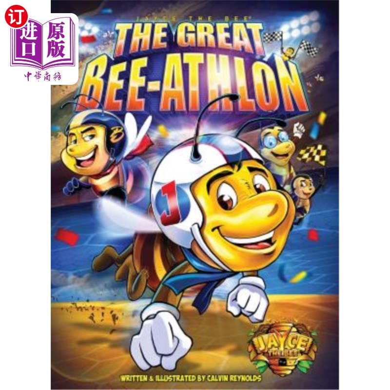 海外直订Jayce The Bee: The Great Bee-Athlon蜜蜂杰西：伟大的蜜蜂阿龙