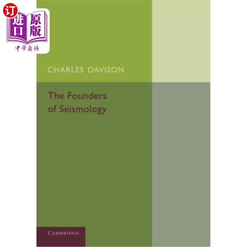 海外直订The Founders of Seismology 地震学的创始人