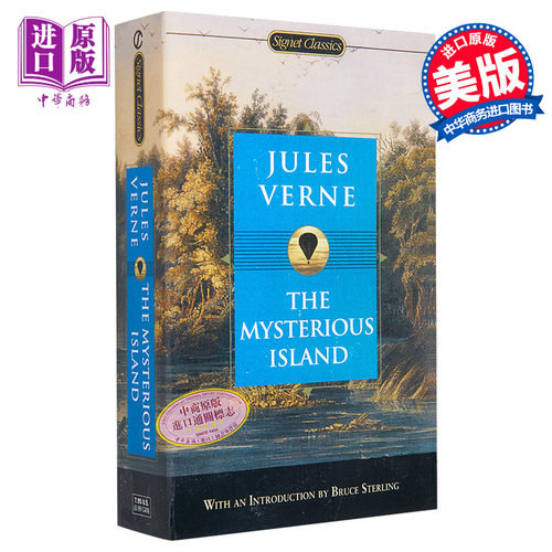 【中商原版】神秘岛 英文原版文学 英文版 英文原版书 Signet Classics: The Mysterious Island  Jules Verne  Signet
