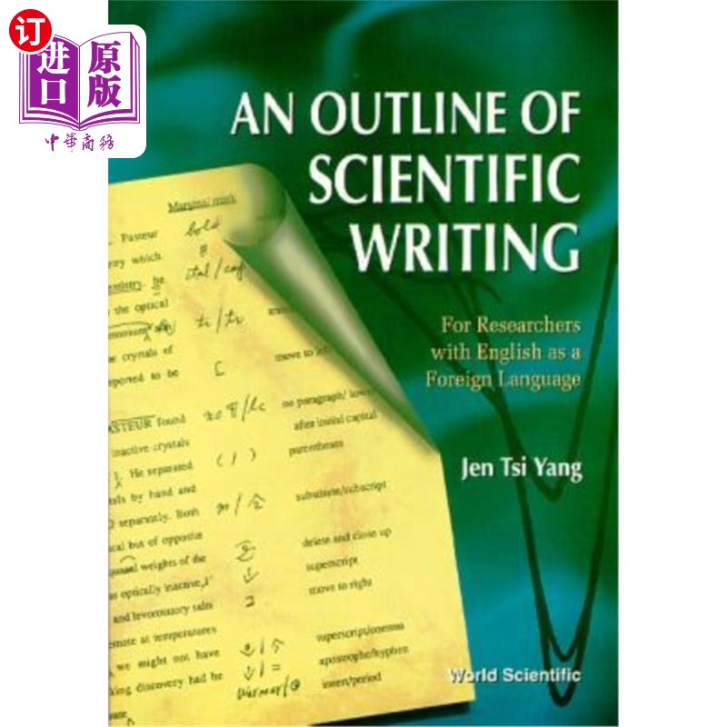海外直订Outline of Scientific Writing, An: For Researchers with English as a Foreign Lan 科学写作提纲：面向以英语为