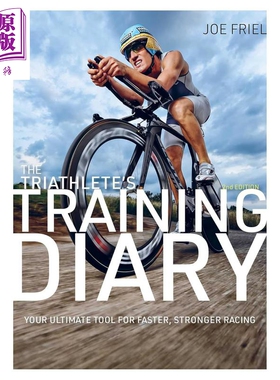 预售 铁人三项训练日记 第2版 The Triathletes Training Diary 英文原版 Joe Friel【中商原版】