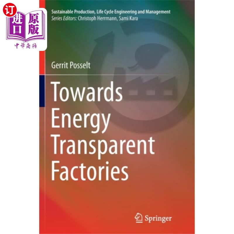 海外直订Towards Energy Transparent Factories 迈向能源透明工厂