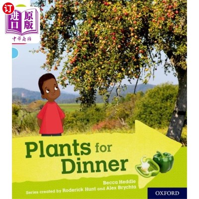 海外直订Oxford Reading Tree Explore with Biff, Chip and ... 牛津阅读树探索与Biff, Chip和Kipper:牛津四级:晚餐植物