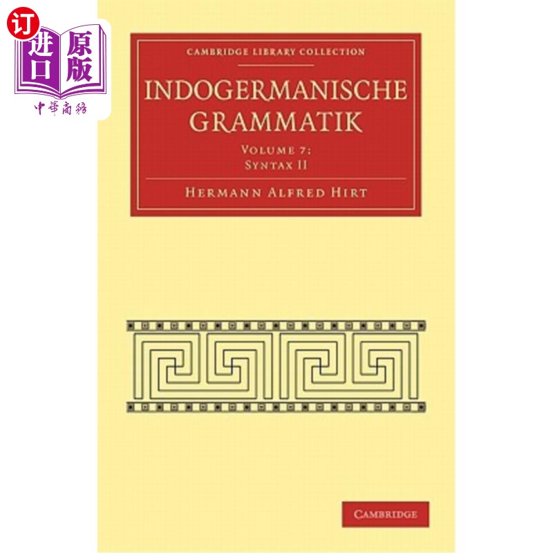 海外直订德语 Indogermanische Grammatik Indogermanische语法