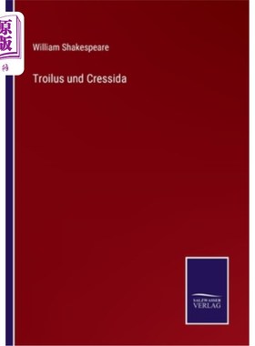 海外直订德语 Troilus und Cressida 特洛伊罗斯与克蕾西达