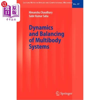 海外直订Dynamics and Balancing of Multibody Systems 多体系统动力学与平衡