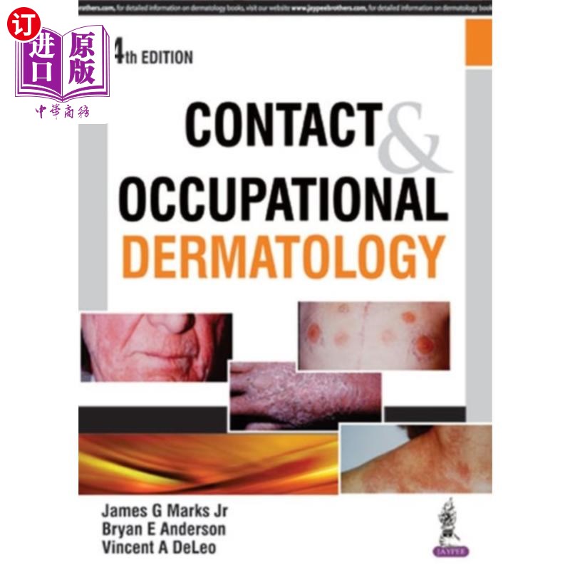 海外直订医药图书Contact & Occupational Dermatology 接触与职业皮肤病学