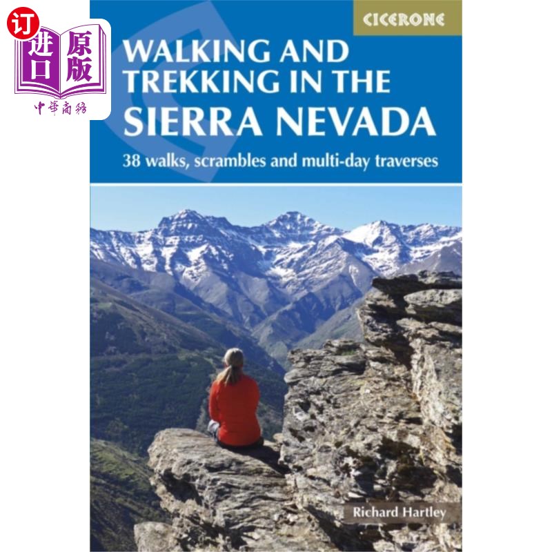 海外直订Walking and Trekking in the Sierra Nevada 在内华达山脉徒步旅行