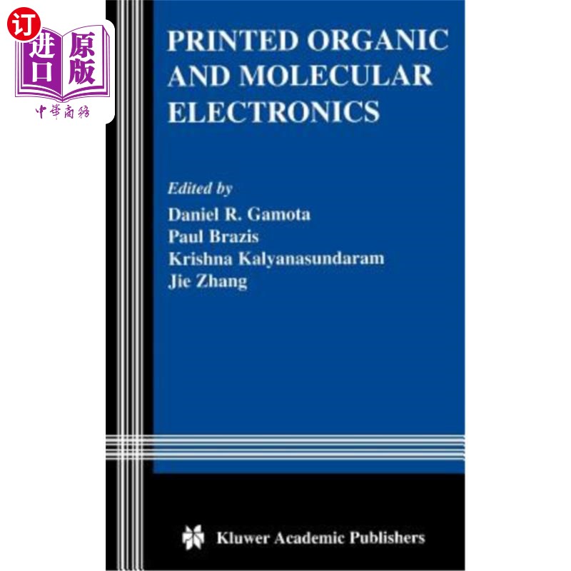 海外直订Printed Organic and Molecular Electronics 印刷有机和分子电子学