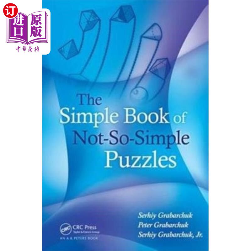 海外直订Simple Book of Not-So-Simple Puzzles 一本不那么简单的拼图的简单书