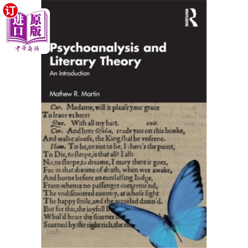海外直订Psychoanalysis and Literary Theory: An Introduction 精神分析与文学理论导论
