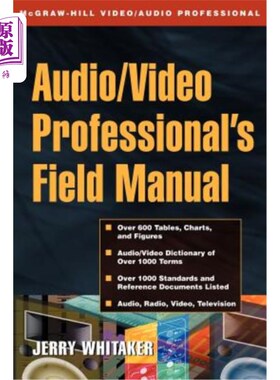 海外直订Audio and Radio Engineer's Field Manual 音频和无线电工程师现场手册