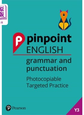 海外直订Pinpoint English Grammar and Punctuation Year 3 精确英语语法和标点三年级