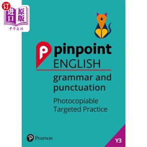 海外直订Pinpoint English Grammar and Punctuation Year 3 精确英语语法和标点三年级