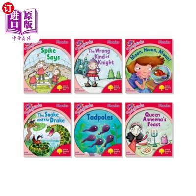 海外直订Oxford Reading Tree Songbirds Phonics: Level 4: Class Pack of 36 牛津阅读树鸣鸟拼音：4级：36人一组