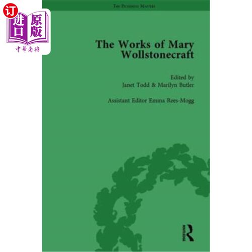 海外直订The Works of Mary Wollstonecraft Vol 2: Elements of Morality Young Grandison 玛丽·沃斯通克拉夫特作品第二卷: