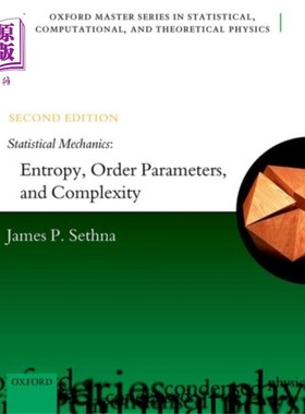 海外直订Statistical Mechanics: Entropy, Order Parameters... 统计力学:熵，序参数和复杂性