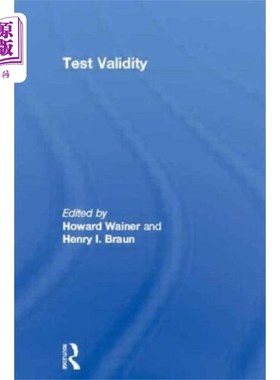 海外直订Test Validity 测试效度